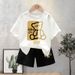 Kid's Clothing Boys' Short Sleeved Cotton T Shirt Summer New Style Little Bear Children's Boy Loose Round Neck Top Trendy Clothes Ins_viptrois.com
