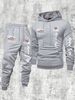 3D Digital Printing Hooded Sweater Suit Hooded Couple Outfit_viptrois.com