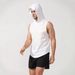 Men’s Hooded Sleeveless Vest – Lightweight & Breathable Summer Workout Top (Grey/Black/White/Orange/Navy) – S-XXL_viptrois.com
