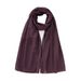Cross Border Solid Color Malay Long Scarf Monochrome Bubble Scarf Pearl Chiffon Women's Scarf Headscarf Hijab Factory Direct Sales_viptrois.com