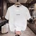 Men's Pure Cotton Short Sleeve T-Shirt Summer New Arrival Heavyweight Trendy Loose Crew Neck Top 220g_viptrois.com