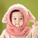 Kids'hats Hat autumn and winter dog one-piece wool hat wool baby shawl collar_viptrois.com