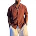Men's Clothing Spring And Summer Knitwear Solid Color Lapel Polo Shirt_viptrois.com