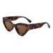 Retro Cat Eye Polygonal Sunglasses For Women Square Frame Ins High End Sunglasses Beach Fashion Sun Protection Glasses_viptrois.com