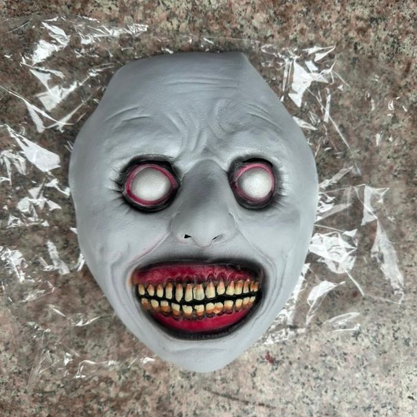 Cosplay Exorcist Mask Exorcist Mask Halloween Dressup Props Horror Spoof Headset_viptrois.com