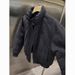 Men’s Short Puffer Jacket – Stylish Stand Collar Quilted Coat With White Duck Down (M-3XL)_viptrois.com