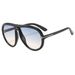 Men's Sunglasses Fashion Large Frame T Shaped Frog Mirror Pilot Sunglasses Trendy Retro Sunscreen Visor_viptrois.com