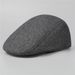 Autumn and Winter Men's Duck Tongue Thickened Ear Protection Elderly Middle aged Grandpa Dad Cotton Old Man Forward Hat_viptrois.com