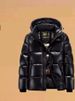 New Black, Gold And White Goose Down Jacket For Men And Women, Couple's Short Jacket Over The Knee, Winter Thick High End Casual Wear_viptrois.com