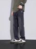 Autumn And Winter Loose Wide-leg Jeans For Men, American High Street Retro Straight-leg Casual Men's Long Pants_viptrois.com