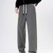 Men's Clothing Trousers For Men, Loose Fit, Drape, Wheat Ear Pattern, Casual Straight Leg, New Autumn Style, Plus Size, Trendy Men's Trousers._viptrois.com