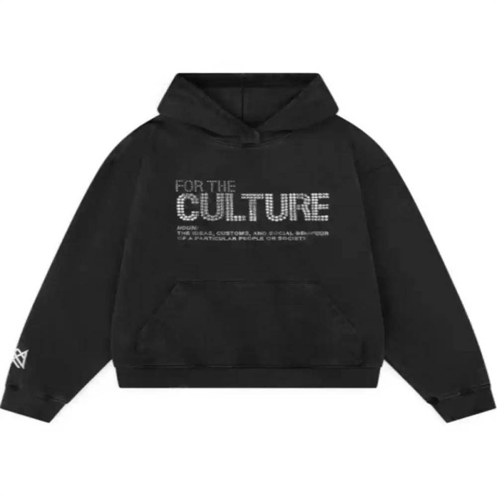 2025 American High Street Retro Style Hoodies Outerwear Women Men Letter Rhinestones Long Sleeve Casual Loose Thick Water Washing Hooded Sweatshirts_viptrois.com