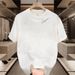 Trendy Brand Pure Cotton Printed Men's Short Sleeved T-shirt 2025 New Summer Trend Casual Round Neck Breathable And_viptrois.com