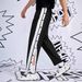 In Spring And Autumn, Basketball Is In Full Swing. Men's Trendy Sport, High-street, Ins, Versatile Straight-leg Pants_viptrois.com