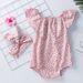 Baby clothes baby ins style crawling clothes small floral small fly sleeve baby thin summer hajacket newborn baby clothes_viptrois.com