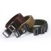 Men's Belts Toothless Alloy Automatic Buckle Thickened Nylon Belt Business Casual Belt Youth Personality Trend Nylon Canvas Versatile_viptrois.com