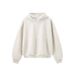 "Men's Boxy Cropped Hoodie - 380GSM Heavyweight Dragon Scale Pullover With Drop Shoulder & Kangaroo Pocket"_viptrois.com