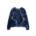 Spring New European And American Retro Harajuku 3D Printing Thick Needle Crew Neck Sweater Sweater For Men And Women Of The Same Style Y2K Loose_viptrois.com