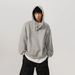 Autumn And Winter Casual Jacket Loose Niche Button High Neck Hooded Sweatshirt_viptrois.com
