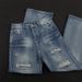 Men's Clothing Jeans Men And Women Summer High End Fashion Brand Flared Loose Vibe Mopping Trousers_viptrois.com
