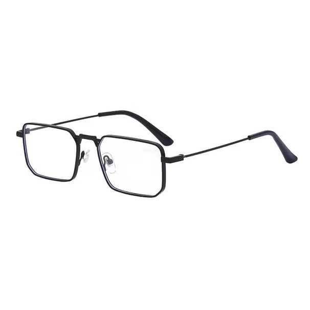 Unisex Square Frame Men's Steampunk Women's Fashion Trend Metal Sunglasses_viptrois.com