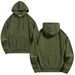 Men's Retro Striped Hooded Sweatshirt - Oversized Casual Pullover With Chest Pocket, Lightweight Fleece Lining For Spring/Fall_viptrois.com
