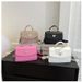 French Luxury Gentle Style Handbag Butterfly Decorative Style Small Bag Women's 2024 Summer New Western Style One Shoulder Crossbody Bag_viptrois.com