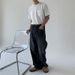 Men's Clothing Jeans Loose Straight Wide Leg Casual Pants Summer All Match Falling Trousers_viptrois.com