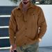 Men's Corduroy Jacket – Single-Breasted Notch Lapel, Breathable & Wrinkle-Resistant, Multi-Pocket Casual Blazer (S-XXXL, Autumn Essential)_viptrois.com