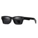 Men's Sunglasses Retro Square Frame Sunglasses Polarized Men's And Women's High End New Anti Ultraviolet Uv White Copper Pin_viptrois.com