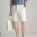 Men's Clothing White Suit Shorts Summer Outer Wear Loose Trendy Five Point Pants Trousers Free Ironing Casual Pants_viptrois.com