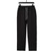 Men's Casual Jogger Pants With Drawstring Waist, Side Pockets & Embroidery Detail - Soft & Comfortable Polyester Trousers For Everyday Wear_viptrois.com