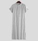 Men's Clothing Men's Loose Striped Short Sleeved Robe Shirt Ethnic Style_viptrois.com