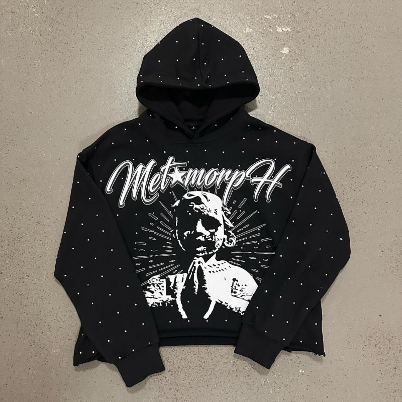 Retro Zip-Up Hoodie Jacket – Unisex Oversized Streetwear With Print (XS-XXXXL, Hip-Hop Style)_viptrois.com