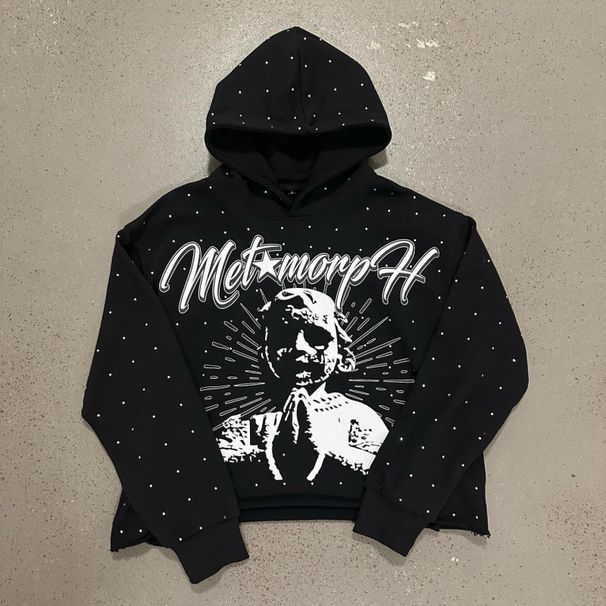 Retro Zip-Up Hoodie Jacket – Unisex Oversized Streetwear With Print (XS-XXXXL, Hip-Hop Style)_viptrois.com
