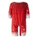 Christmas family outfit Long sleeve suit Christmas homestay pajamas Christmas baby boys girls women men dog_viptrois.com
