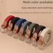 Woven elastic seamless invisible hole-free punch-free men's and women's all-match elastic canvas jeans belt lazy belt_viptrois.com