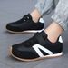 Mother & Kids Boys Sports Shoes Autumn And Winter Leather Children's Running Shoes For Middle And Large Children's Forrest Gump Shoes For Girls_viptrois.com