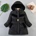 thickened hooded plus size w jacket winter new cotton coat letter print outerwear_viptrois.com