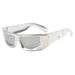 Y2K Personality Square Cyberpunk Sunglasses Hip Hop Concave Sunglasses Square Sunglasses_viptrois.com