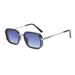 Men's Sunglasses New Fashion Glasses Leisure Cool Travel Driving Sunglasses Advanced Square Anti Ultraviolet Sunglasses_viptrois.com