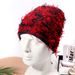 Camouflage fur knitted for autumn and winter warmth, personalized hip-hop fashion, couple's woolen hat_viptrois.com
