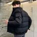Men's Winter 2024 New Men's Warm Korean Version Short Hooded Thick Down Cotton Jacket Men_viptrois.com