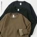 Japanese-Inspired Heavyweight Fleece Sweatshirt - 400GSM Unisex Pullover With Ribbed Hem For Men & Women_viptrois.com