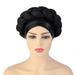Fashionable and Exaggerated New Beauty Bar Hot Diamond Thick Braided Headband Muslim Hat_viptrois.com
