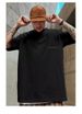 Oversize American Trendy Brand Fat Men's T-Shirts Large Size Loose Bear Print Pure Cotton Short Sleeved T Shirt Half Sleeved Summer Trend Tops_viptrois.com