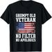 T-shirtt-shirtmilitary Veteran Funny American 2026 Flag Grumpy Ol_viptrois.com