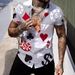 Men's Short Sleeved Surfing Shirt 3D Digital Print Geometric Hawaiian Muscle Top European American Style Cross Border Beach Wear_viptrois.com