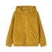 National Trend Street Vertical Stripes Solid Color Cardigan Hooded Sweatshirt Unisex Trendy Loose Casual Hoodie Jacket_viptrois.com