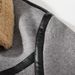 Men's Oversized Faux Shearling & Leather-Trim Jacket – Fleece-Lined Winter Coat With Notch Lapel (Gray, M-5XL)_viptrois.com